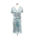  Dub рубин wb выставить cut and sewn короткий рукав kashu прохладный flair юбка длинный общий рисунок зеленый зеленый /KT3 женский 