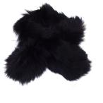  M тянуть mieM-Premier пелерина muffler шарф снуд одноцветный черный чёрный /FT34 женский 