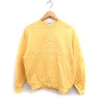  Munsingwear одежда MUNSINGWEAR внутренний стандартный товар Logo Mark вышивка тренировочный футболка одежда для гольфа L желтый желтый /FT38 женский 