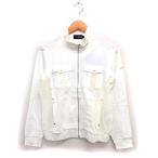  не использовался товар filler FILA внутренний стандартный товар с биркой Golf одежда сетка жакет Zip выше переключатель стрейч M "теплый" белый /NT31reti