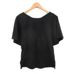 グローバルワーク GLOBAL WORK カットソー Tシャツ 半袖 コットン シンプル M ブラック 黒 /KT28 レディース