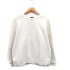 ショッピングzara ザラ ZARA トレーナー  スウェット 裏起毛 コットン シンプル S アイボリー 白 /KT19 レディース