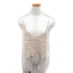  item z Urban Research ITEMS URBANRESEARCH cloche плетеный бюстье вязаный хлопок хлопок F бежевый /FT2 женский 