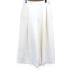 B&amp;Y United Arrows BEAUTY&amp;YOUTH красота &amp; Youth tuck широкий брюки одноцветный простой M белый /FT21 женский 