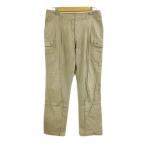  J &amp;a-ruJ&amp;R брюки конический cargo укороченные брюки tuck одноцветный 34 бежевый серый женский 
