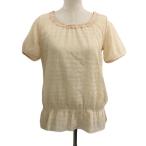 ハッシュアッシュ カットソー ブラ�