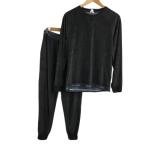  Calvin Klein выставить салон одежда футболка вырез лодочкой длинный рукав брюки бегун длинный ворсистый Logo одноцветный M серый 