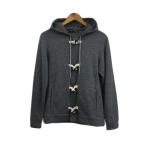 mosimomossimo Parker тренировочный Zip выше одноцветный длинный рукав L серый мужской 