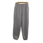 g Laile GRL брюки бегун длинный талия резина одноцветный L серый женский 