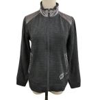  Dux DAKS GOLF жакет джерси Zip выше Golf одежда Logo длинный рукав M серый женский 