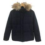  freak s магазин FREAKS STORE жакет down воротник-стойка двойной Zip капот мех одноцветный длинный рукав S темно-синий темно-синий мужской 