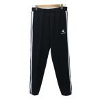  Le Coq s Porte .f брюки джерси грузовик длинный спорт одежда талия резина центральный si-m вышивка Logo линия M чёрный белый черный 
