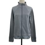  Under Armor UNDER ARMOUR жакет джерси воротник-стойка Zip выше спорт одежда длинный рукав XL серый женский 