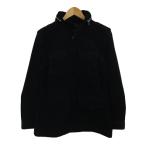  Comme Ca Ism COMME CA ISM жакет блузон с хлопком воротник-стойка Zip выше капот одноцветный вельвет длинный рукав L чёрный черный мужской 