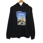  azur bai Moussy AZUL by moussy Parker f- глубокий ru over принт Logo длинный рукав M чёрный белый черный белый мужской 