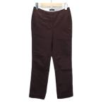  Ran z end LANDS' END брюки конический стрейч 61 фиолетовый бордо женский 