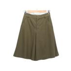 k Miki .k Kumikyoku KUMIKYOKU брюки юбка-брюки широкий S2 зеленый хаки женский 