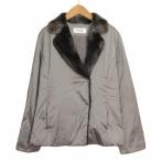  Pinot -rePINORE жакет средний хлопчатник искусственный мех автомобиль i колено 38 серый женский 