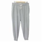  Ran z end LANDS' END брюки-джоггеры тренировочный L серый мужской 