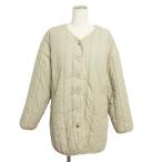  disco -toDiscoat пальто жакет широкий no color средний хлопчатник стеганое полотно кнопка-застежка нейлон полиэстер F бежевый rete