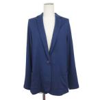 未使用品 ユニクロ UNIQLO カーディガンジャケット XL 青 レディース