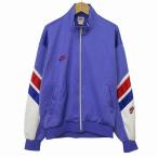  Nike NIKE 90s серебряный бирка спортивная куртка джерси полиэстер L лиловый фиолетовый мужской 