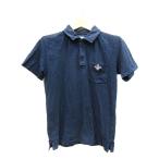 トミー TOMMY ポロシャツ 半袖 S 青 ブルー /YK メンズ【中古】【ベクトル 古着】