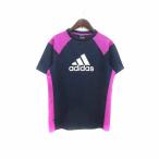  Adidas adidas спорт одежда футболка cut and sewn сетка переключатель короткий рукав M темно-синий темно-синий розовый /YK мужской 