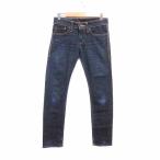  Edwin EDWIN 503 ZERO SLIM обтягивающий брюки Denim 26×32 L индиго /YK женский 