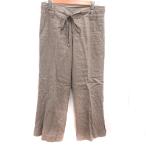22 Okt -bru22 OCTOBRE брюки слаксы лен linen талия Mark 38 чай Brown /RT женский 