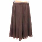  мой Strada Mystrada гаучо брюки s машина cho шифон 38 M чай Brown /YK женский 