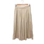  комфорт Basic Comfort Basic широкий брюки гаучо 7 минут длина M бежевый /MS *RY женский 