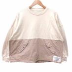 b-ju Roo doBou Jeloud футболка тренировочный переключатель длинный рукав FREE слоновая кость белый белый бежевый /YK женский 