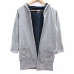 ko-encoen DAILY CLOTHING Parker topa- капот длинный рукав FREE серый /YK женский 