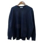 セオリーリュクス theory luxe ニット セーター 長袖 カシミヤ 38 M 紺 ネイビー /MN レディース