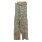 Urban Research URBAN RESEARCH распорка брюки вязаный общий рисунок F зеленый зеленый /MN женский 