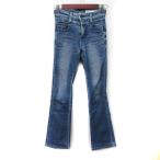  Something something обтягивающий брюки Denim джинсы повреждение обработка 27 темно-синий темно-синий /YI женский 