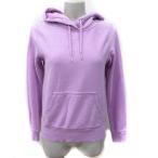  GU GU Parker тянуть over длинный рукав S фиолетовый лиловый /YI *RY женский 