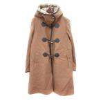 B&amp;Y United Arrows красота &amp; Youth полупальто "даффл коут" длинный общий подкладка искусственный мех подкладка имеется шерсть M чай 