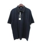  не использовался товар Uniqlo UNIQLO теория Theory рубашка-поло короткий рукав L чёрный черный /YI мужской 