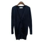 ショッピングzara ザラ ZARA カーディガン ニット ロング S 紺 ネイビー /MN レディース