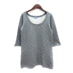  Beams Boy BEAMS BOY туника точка 7 минут рукав обратная сторона ворсистый BOY M серый /MN женский 