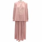  Adieu Tristesse ADIEU TRISTESSE выставить блуза рубашка flair юбка длинный точка 38 M розовый /YK женский 