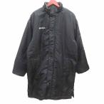  Kei paKaepa с хлопком пальто Zip выше обратная сторона боа L чёрный черный /YK мужской 