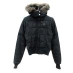  Hilfiger Denim HILFIGER DENIM с хлопком жакет общий подкладка искусственный мех капот XS чёрный черный /MN женский 