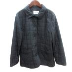  Charge CHARGE стеганная куртка отложной воротник с хлопком общий подкладка L чёрный черный /AU женский 