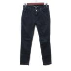  двойной стандартный механизм закрывания da бустер DOUBLE STANDARD CLOTHING обтягивающий брюки 36 S чёрный черный /YI женский 