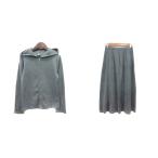  Eddie Bauer EDDIE BAUER выставить верх и низ вязаный Parker Zip выше ребра flair юбка mi утечка длинный XS серый 