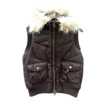 TETTSUP с хлопком лучший Zip выше искусственный мех M чай Brown /MN женский 