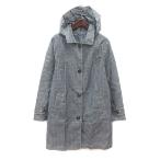  Rope ROPE плащ серебристый жевательная резинка проверка капот M чёрный черный белый белый /MS женский 